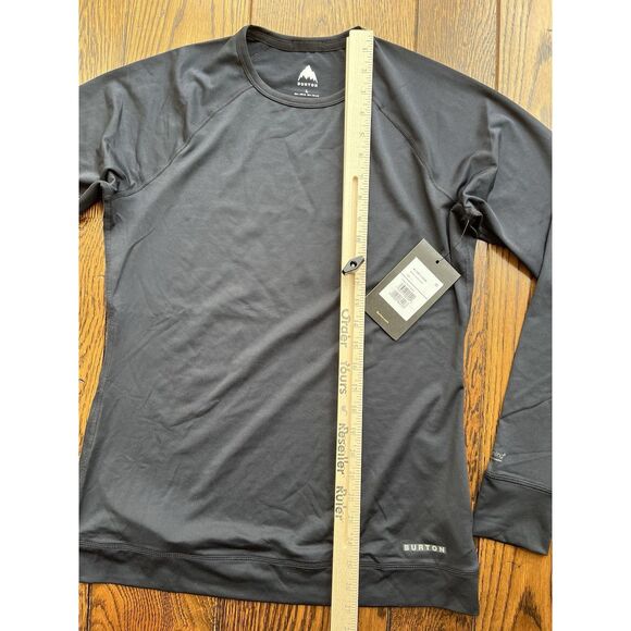 Burton Women's Lightweight X Base Layer Crew Black Large NWT - Picture 4 of 7
